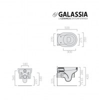 MEDIDAS INODORO M2 GALASSIA